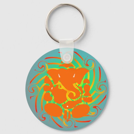Ganesh sleutelhanger (Voorkant)