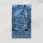 Ganesh Visitekaartje (Achterkant)