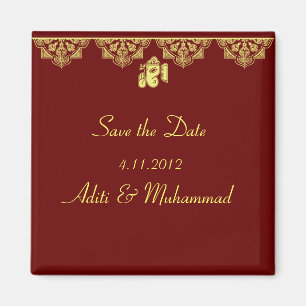 Ganesh Wedding Magnet Favors Magneet