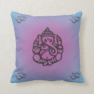 Ganesh Yoga Pillow blue/paars Kussen