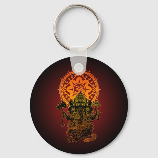 Ganesha 02 sleutelhanger (Voorkant)