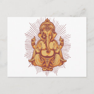 Ganesha Briefkaart