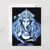 Ganesha Briefkaart (Voorkant / Achterkant)