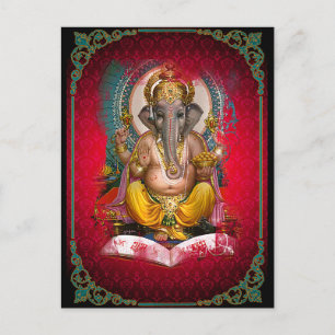 Ganesha - Briefkaart