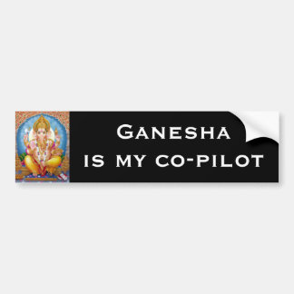 Ganesha Bumpersticker - versie 8