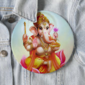 Ganesha Button - Versie 10 (In situ)