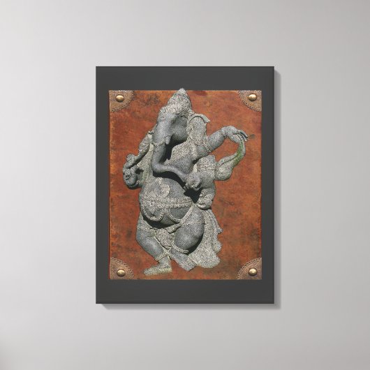 Ganesha Canvas Afdruk (Voorkant)