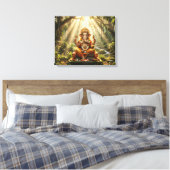 Ganesha Canvas Afdruk (Insitu (Slaapkamer))