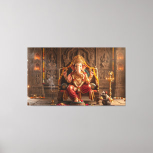 Ganesha Canvas Afdruk