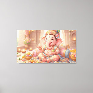 Ganesha Canvas Afdruk