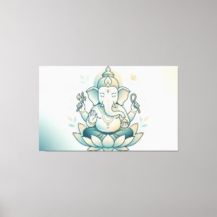 Ganesha Canvas Afdruk