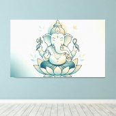 Ganesha Canvas Afdruk (Insitu (Houten vloer))