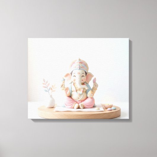 Ganesha Canvas Afdruk (Voorkant)
