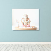 Ganesha Canvas Afdruk (Insitu (Houten vloer))