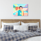 Ganesha Canvas Afdruk (Insitu (Slaapkamer))