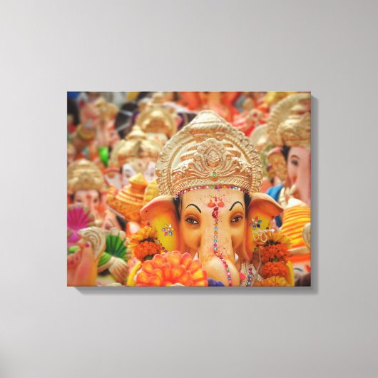 Ganesha Canvas Print (Voorkant)