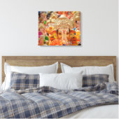 Ganesha Canvas Print (Insitu (Slaapkamer))