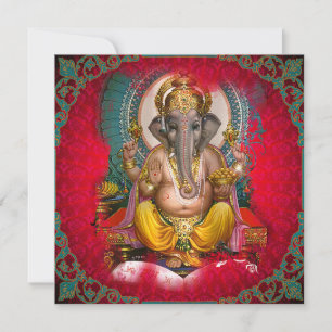 GANESHA - Carte, Salutation, Invitation