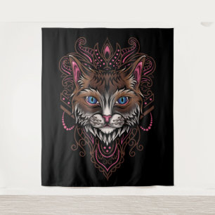 Ganesha Cat Wandkleed