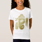Ganesha Déesse d'Or - T-Shirt Fille (Devant)