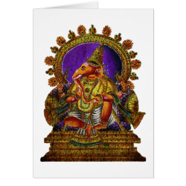 Ganesha Deva antique | créez votre propre fond (Devant)