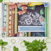 Ganesha Dieu Statue Serviette de cuisine (Plié)