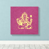 Ganesha divinité hindoue toile art mural (Insitu (Plancher de Bois))