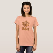Ganesha - Elefanten Gott - Hinduismus, Tantra T-shirt (Voorkant volledig)