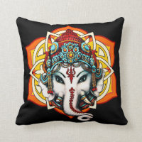 ganesha, Exotic Cushion