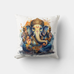 Ganesha, ganesh, ganapati verwijderen van obstakel kussen