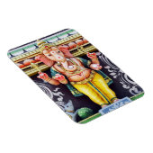 Ganesha God beeld Foto Magnet Magneet (Rechterzijde)