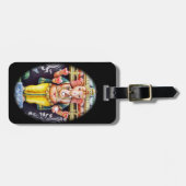 Ganesha God Statue Bagagelabel (Voorkant horizontaal)