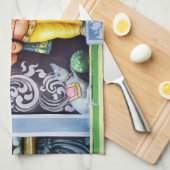 Ganesha God Statue Kitchen Towel Theedoek (Quarter Fold)