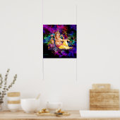 Ganesha in het Poster van de Spirituele hemel (Keuken)