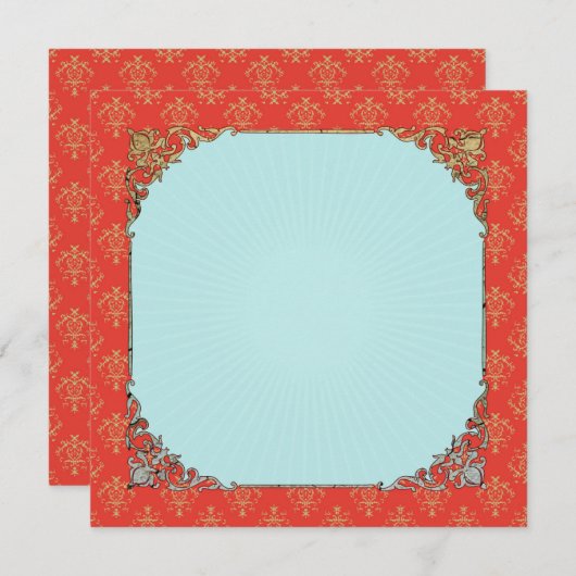 GANESHA Indian God - Carte d'invitation (Devant / Derrière)