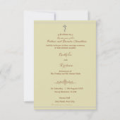 Ganesha indian hindu bruiloft kaart (Achterkant)