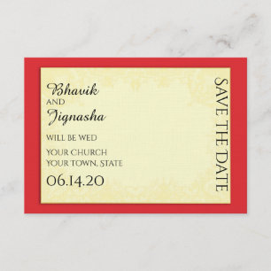 Ganesha Indiase bruiloft Save the Date