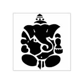Ganesha kunststempel 	rubberstempel (Afrduk)