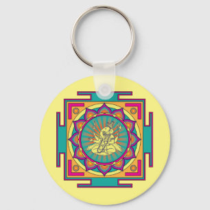 Ganesha Mandala Sleutelhanger