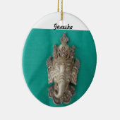 Ganesha-openingsboomversiering Keramisch Ornament (Rechts)