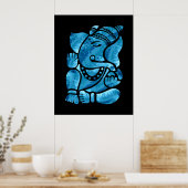 Ganesha Painting Poster (Keuken)