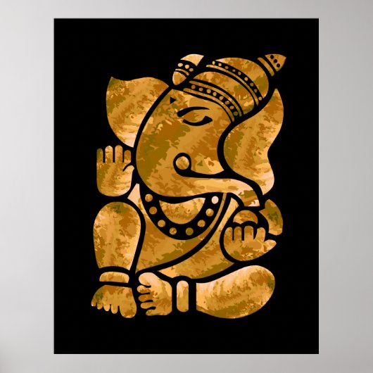 Ganesha Painting Poster (Voorkant)
