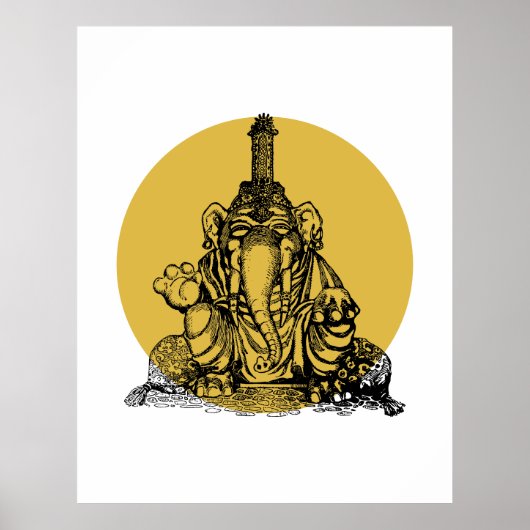 Ganesha Poster (Voorkant)