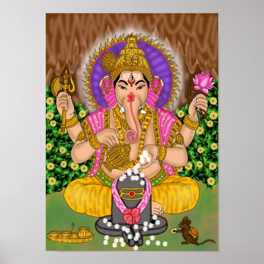 Ganesha Poster (Voorkant)
