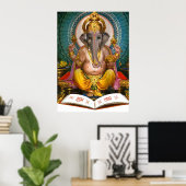 Ganesha Poster (Thuiskantoor)