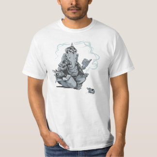 Ganesha reading t-shirt