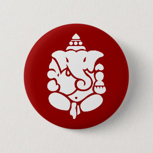 Ganesha Ronde Button 5,7 Cm