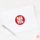Ganesha Ronde Sticker (Envelop)