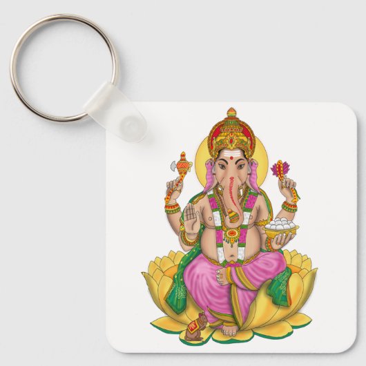 Ganesha-Sleutelhanger Sleutelhanger (Voorkant)