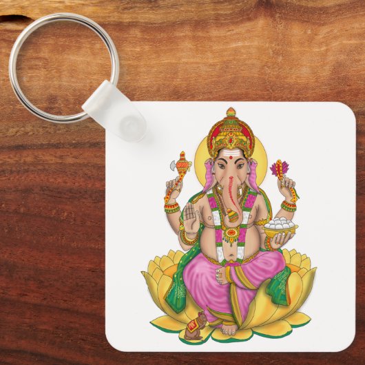 Ganesha-Sleutelhanger Sleutelhanger (Voorkant)